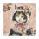 Thumbnail: Shabby Cat Art Print - Victorian Kitten in Bonnet Pink Cat Lover gift Wall Decor