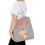 Thumbnail: Fall Tote Bag Pastel Pumpkin Season Leopard & Pink Autumn Lover Expressive Gift