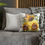 Miniatura: Artistic Autumn Pillow cover Watercolor Sunflowers Fall Throw Pillow case