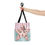 Miniatura: Artistic Celestial Tote Bag Boho Star Art Shabby Pink Trendy Expressive Gift