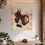 Thumbnail: Equestrian Art Print Love Me Love My Horse French Country Rustic Cottage decor
