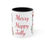 Miniatura: Retro Kitten Christmas Coffee Mug 1950s Merry happy Jolly Cat Lover Holiday gift