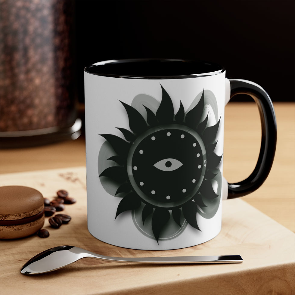 Thumbnail: Metaphysical gifts Coffee Mug Black Evil Eye Spiritual Protection Gifts
