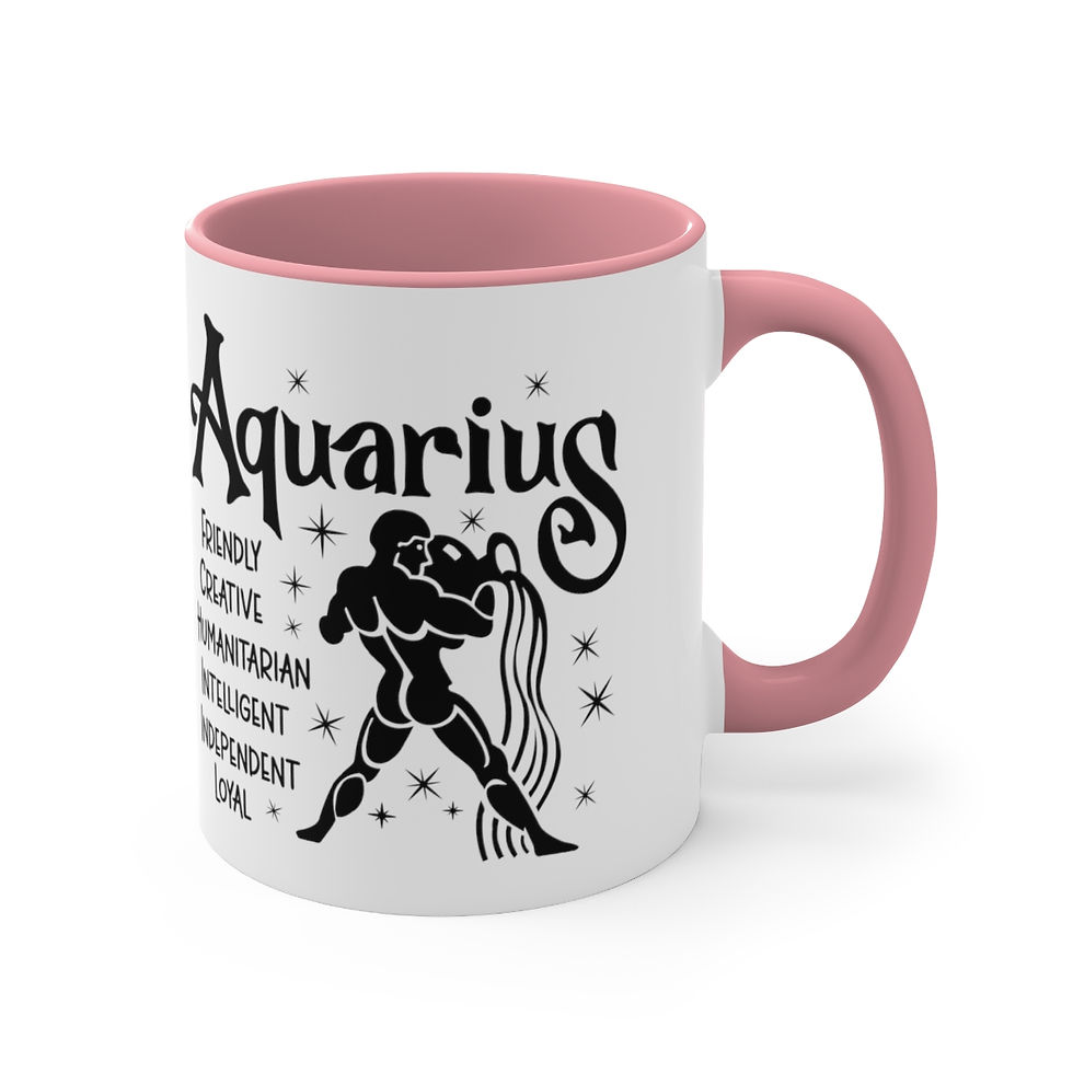 Thumbnail: Astrology Coffee Mug Aquarius Trendy Metaphysical Coffee Lover gifts 