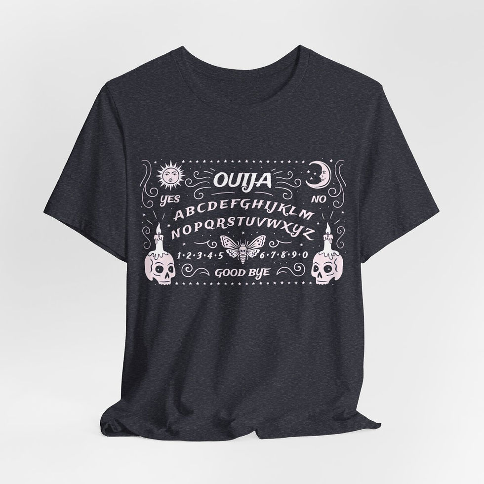 Thumbnail: Esoteric T-Shirt Spirit Board Ouija Board Metaphysical gifts Expressive Apparel