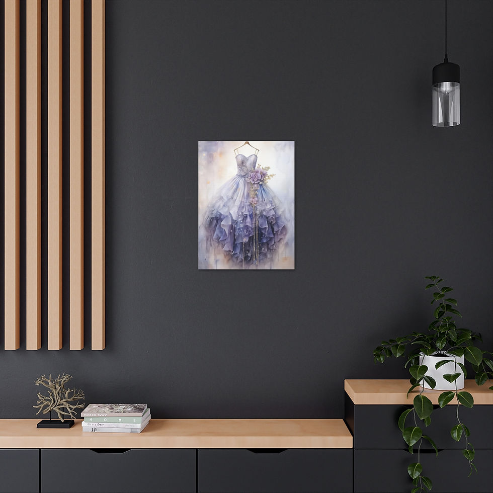 Thumbnail: Shabby Canvas Art Dance Fashion Theme Artwork Artistic Wall Decor 