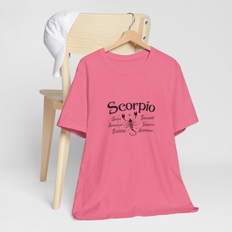 Thumbnail: Astrology T-Shirt Scorpio Metaphysical Art Tee Trendy Apparel Fun Gifts
