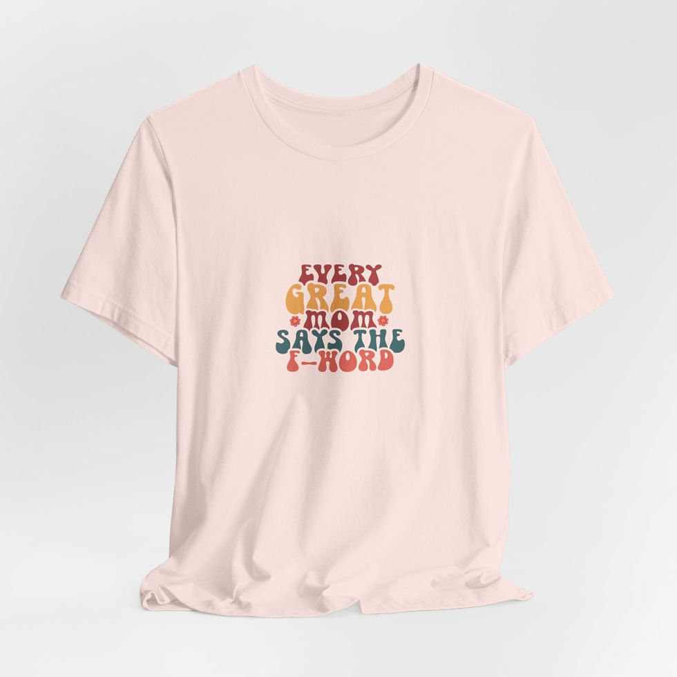 Thumbnail: Sarcastic T-Shirt Every Great Mom Says the F-word Expressive Apparel Funny Gifts