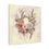 Thumbnail: Shabby Boho Canvas Art Feather and Flower Floral Wreath Statement Wall Decor 