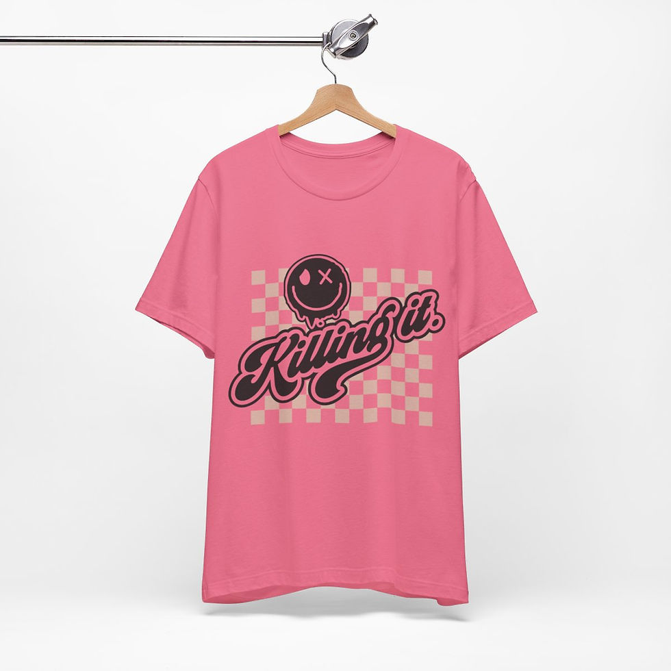 Thumbnail: Inspirational T-Shirt Killing It Sarcastic Graphic Artistic Tee 
