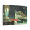 Thumbnail: Canvas Art Deco Woman Lake Swans Vase of Flowers R Atkinson Fox Style Wall Decor