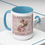 Thumbnail: Shabby Angel Coffee Mug Vintage Cherub Artistic Gift French Country Kitchen 