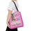 Thumbnail: Pink Sarcastic Tote Bag Don't Make Me go all Voodoo on You Expressive Gift