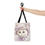 Miniatura: Pastel White Cat Tote Bag Shabby Victorian Bonnet Artistic Cat Lover Gifts