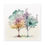Miniatura: Pastel Watercolor Trees Canvas Art Minimalism Artistic Wall Decor 