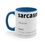 Miniatura: Funny Coffee Mug Sarcasm Brains Defense Against Less Intelligent Sarcastic Gifts