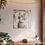 Thumbnail: Shabby Rabbit Giclee Print Vintage Bunny Art French Country Cottage wall decor