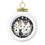 Miniatura: Black & White Christmas Ornament Starry Night Cat Art Ornament Trendy Decor