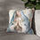Miniatura: Shabby Virgin Mary Throw Pillow cover Pink Roses Pastel Art Catholic Faith Decor