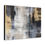 Miniatura: Modern Canvas Art Black Abstract Contemporary Statement Wall Decor 