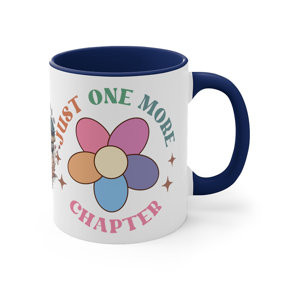 Thumbnail: Book Lover Coffee Mug Just One More Chapter Reading Theme Thoughtful gifts