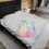 Miniatura: Celestial Kids Home Decor Velveteen Blanket Art Watercolor Tie Dye Starry Sky