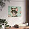 Thumbnail: Shabby Cat Art Print Giclee Victorian Kitty in Hat Pink Roses Cat Lover Gift