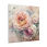 Thumbnail: Shabby Canvas Art Pastel Roses Victorian Decor Pink & Cream Wall Hanging