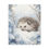 Thumbnail: Hedgehog Art Canvas Woodland Animals Decor Pastel Print Winter Wonderland