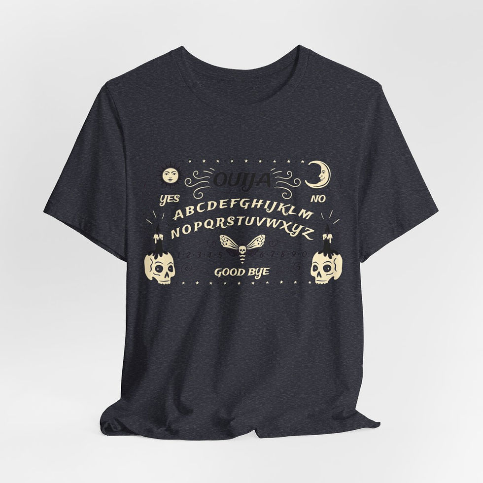 Thumbnail: Esoteric T-Shirt Spirit Board Ouija Board Metaphysical gifts Expressive Apparel