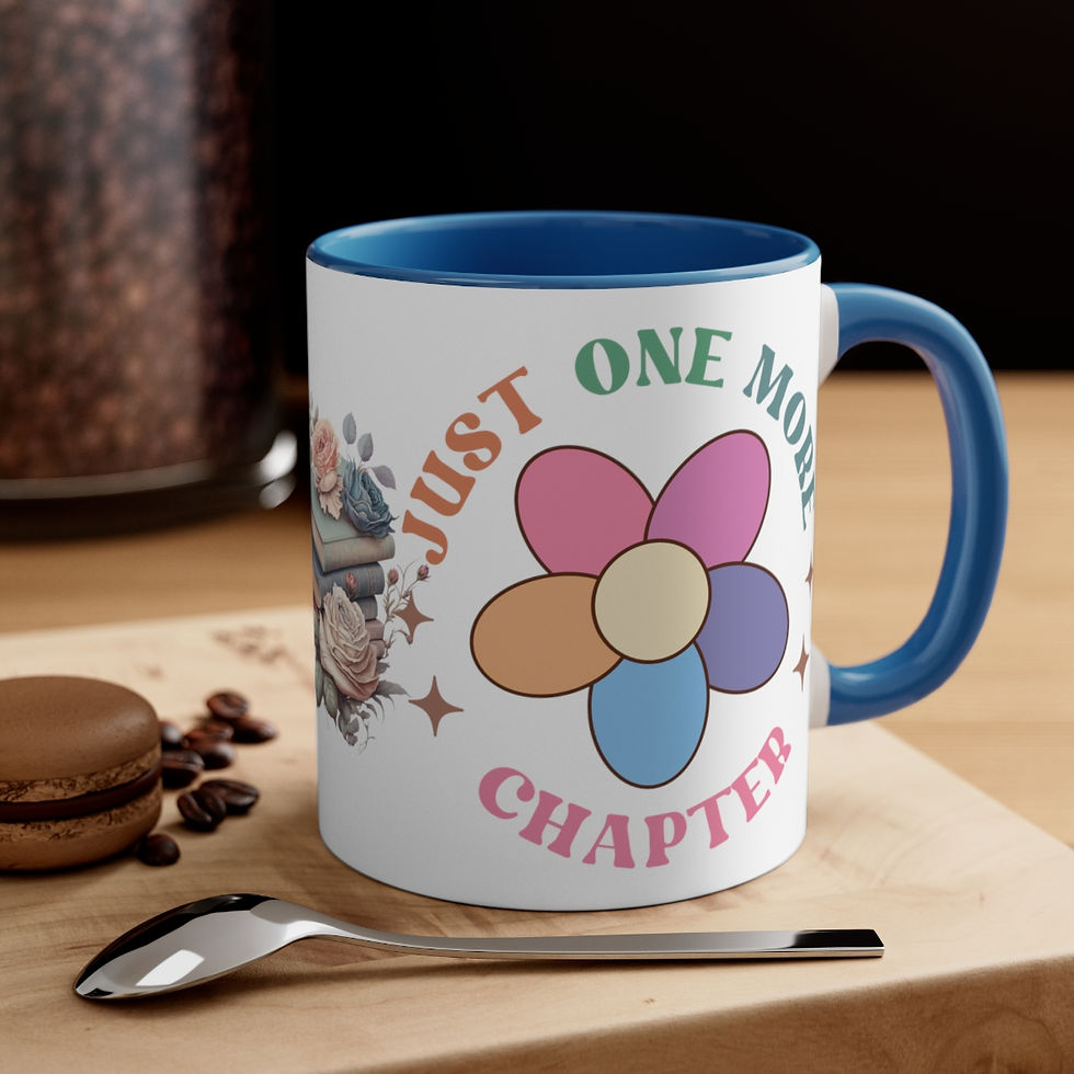 Thumbnail: Book Lover Coffee Mug Just One More Chapter Reading Theme Thoughtful gifts