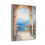 Miniatura: Canvas Art Seaside Mediterranean Villa Patio Vibrant Ocean Wall Decor 