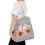Thumbnail: Pastel Pumpkins Fall Tote Bag Shabby Pink Autumn Lover Expressive Gift