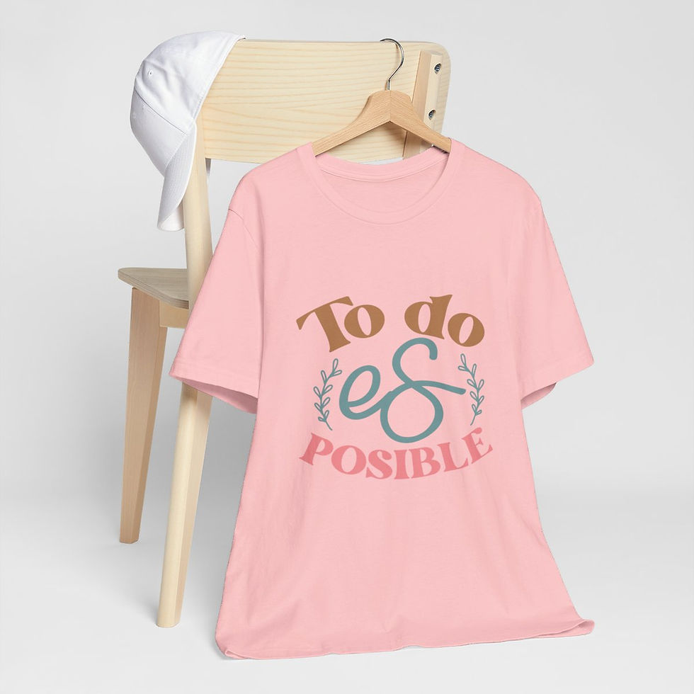 Thumbnail: Motivational Latina T-Shirt Spanish Graphic Art Tee Inspirational Apparel