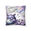Miniatura: Purple Artistic Nursery Décor Throw Pillow Celestial Sleepy Hippo and Stars