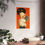 Thumbnail: Vintage Halloween Art Print Cute Black Pumpkin Halloween Decor Antique Art