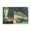 Thumbnail: Canvas Art Deco Woman Lake Swans Vase of Flowers R Atkinson Fox Style Wall Decor
