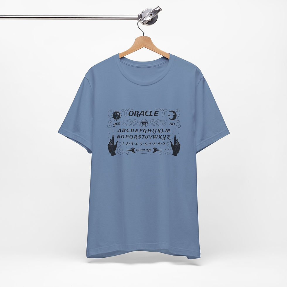 Thumbnail: Metaphysical T-Shirt Ouija Board Graphic Art Tee Mystical Fun Gift