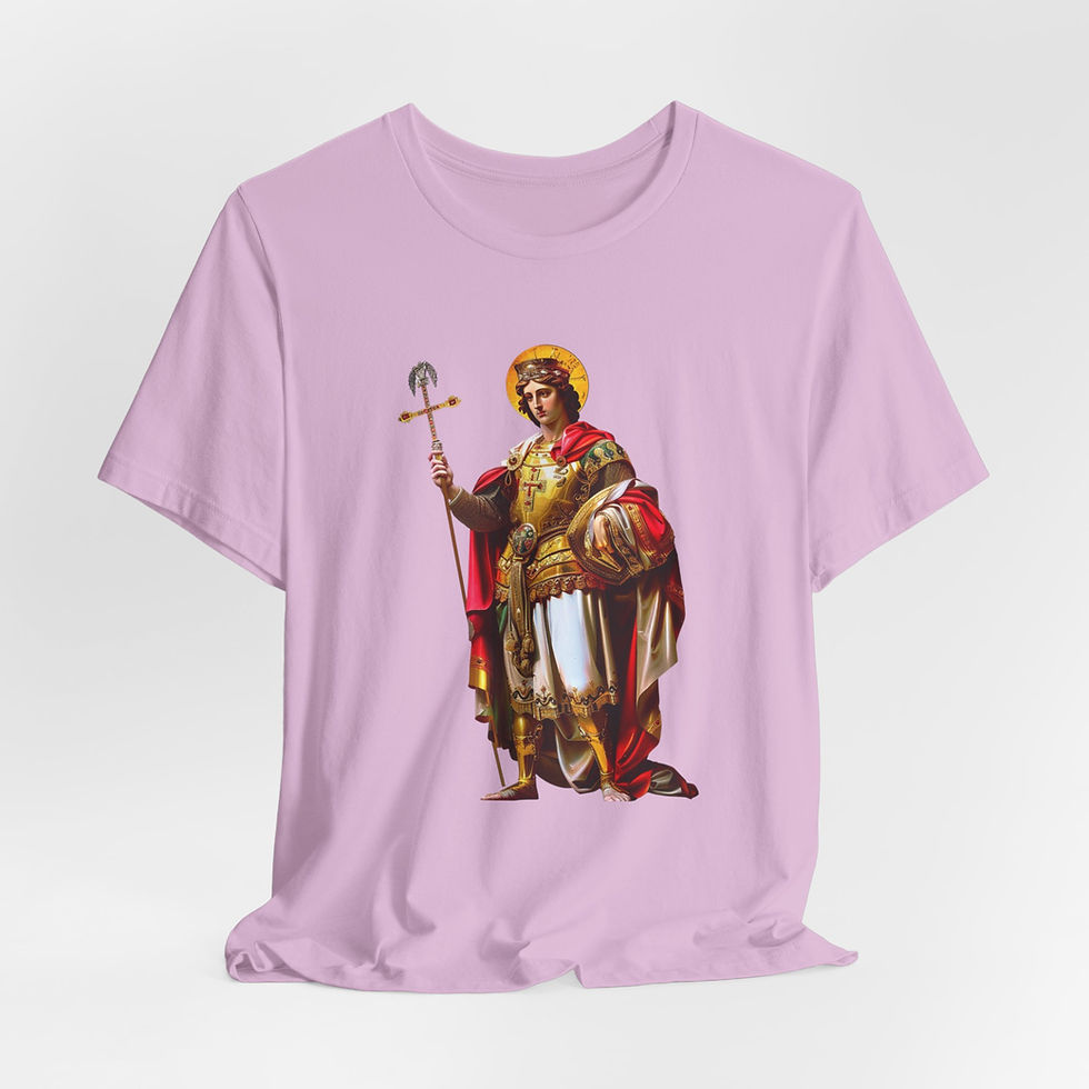 Thumbnail: Artistic T-Shirt Saint Expeditus St Expidite Catholic Faith Gift Urgent Causes