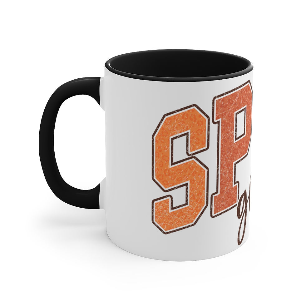 Thumbnail: 2-tone Coffee Mug Vintage distressed style Spice Girl