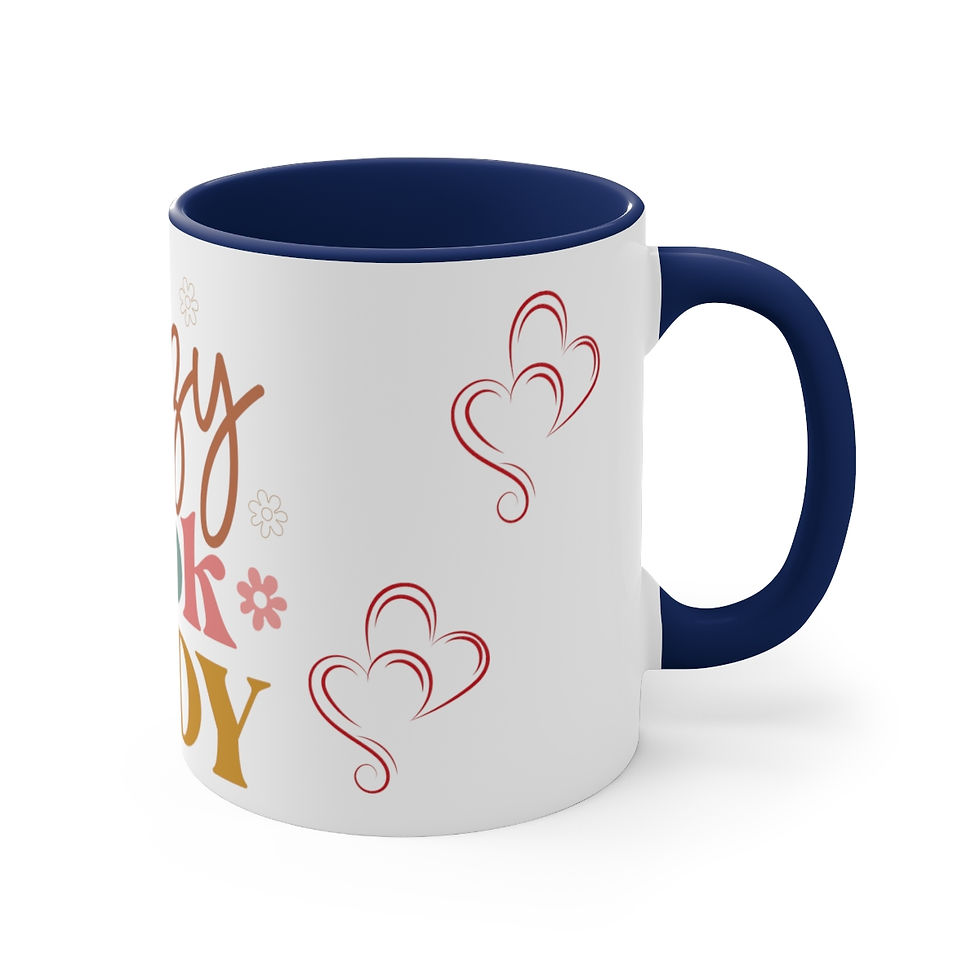 Thumbnail: Book Lover Coffee Mug Crazy Book Lady Reading Theme Thoughtful Gifts