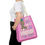Thumbnail: Pink Sarcastic Tote Bag Don't Make Me go all Voodoo on You Expressive Gift