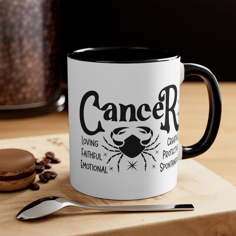 Thumbnail: Astrology Coffee Mug Cancer Trendy Metaphysical Coffee Lover gifts 