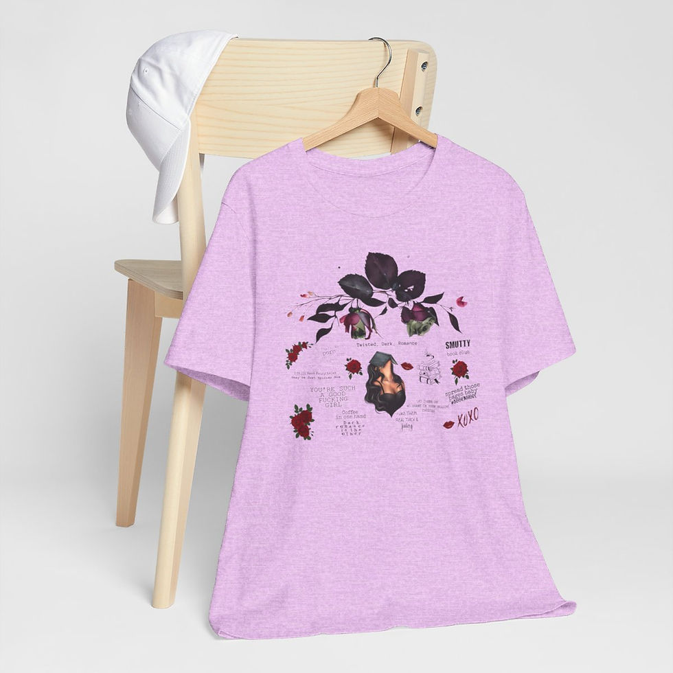 Thumbnail: Smutty Book Artistic T-Shirt Reading Theme Sarcastic Funny Adult Gifts