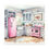 Thumbnail: Pink Retro Kitchen Art Shabby Cottage Farmhouse Kitchen Art Canvas Wall decor