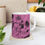 Miniatura: Pink Skulls Artistic Coffee Mug Skull Mug Trendy Holiday Gifts