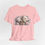 Miniatura: Cat Lover Art T-Shirt Shabby Kitten Sleeping in Basket Pink Roses Artistic gift