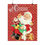 Miniatura: Retro Santa Claus Christmas Art Print Vintage Holiday Decor Wall Hanging