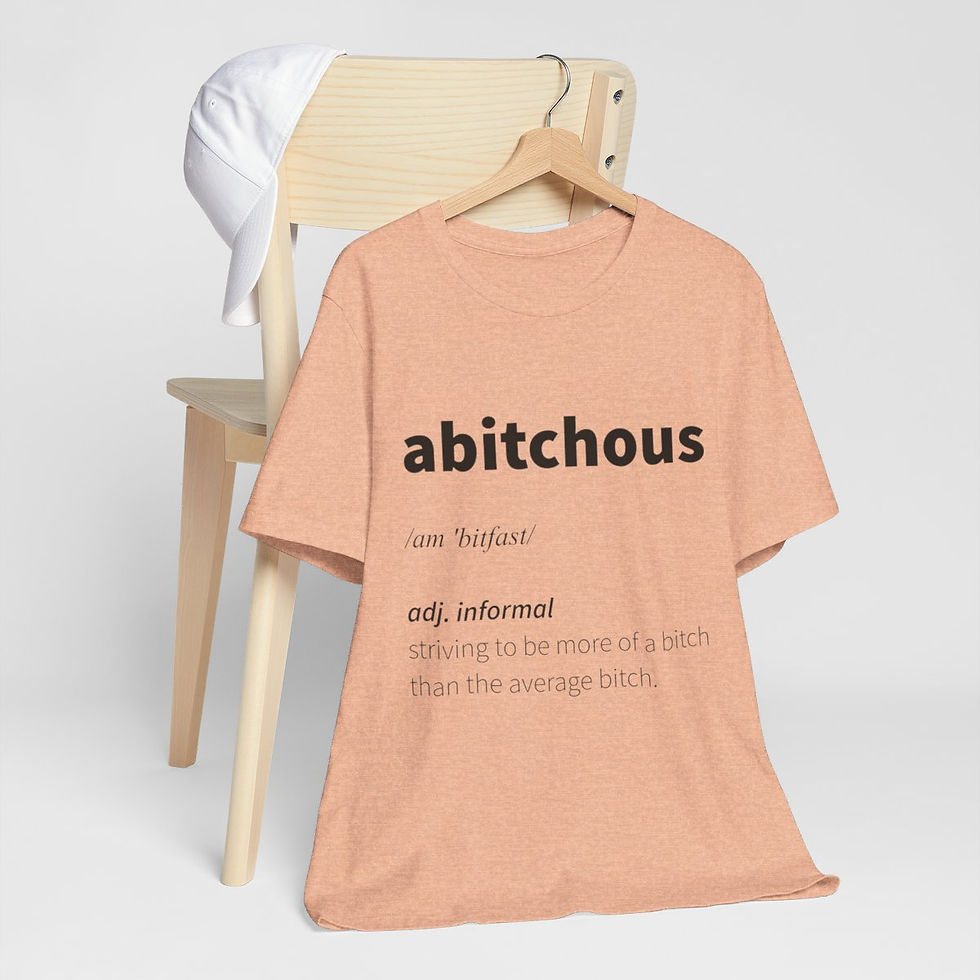 Thumbnail: Sarcastic T-Shirt Bitch theme Tee Trendy Apparel Funny Gifts