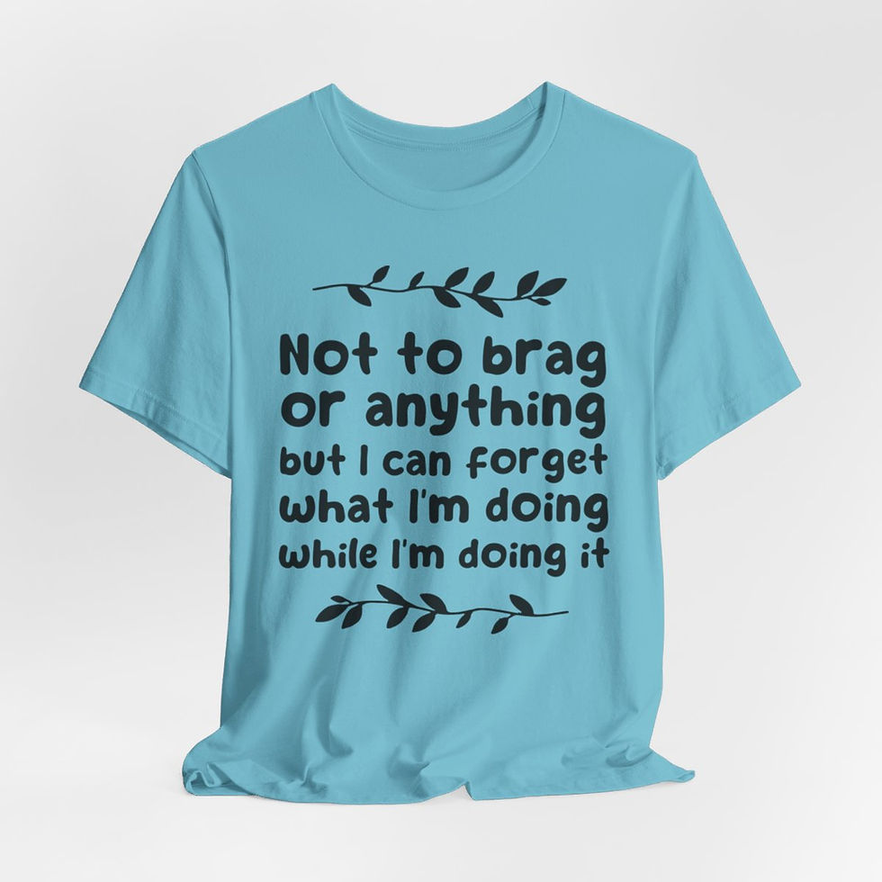 Thumbnail: Sarcastic T-Shirt Forget What I'm Doing While Doing It Expressive Funny Gifts